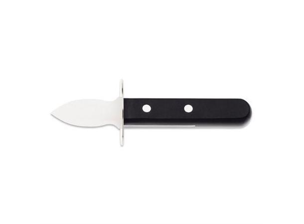 Østerskniv, Giesser L:160mm Med skjold og sort skaft