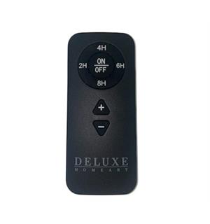 Delux fjernkontroll til LED-lys Med av/på, timer og dimmer 