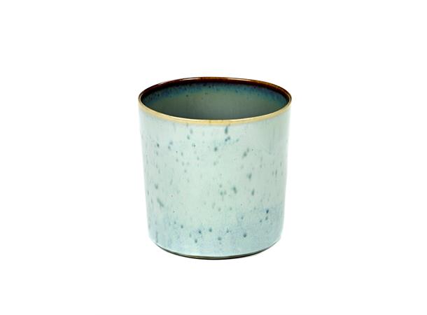TERRES Cylinder høy Ø:75mm, tofarget Lys blå/Gråblå (Y/I) - Anita Le Grelle