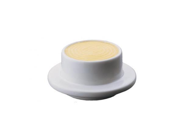 WMF smørskål i porselen Ø:70 Kun bunn i porselen