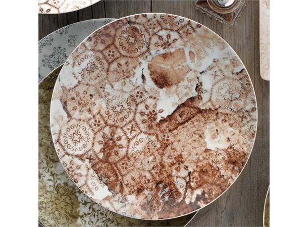 PURITY tallerken coup Ø:270mm Dekor: ANTIQUE CINNAMON