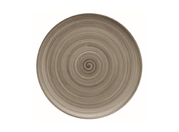 MODERN RUSTIC tallerken Ø:230, C.Brun Dekor: Ceramica Wood