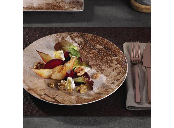 PURITY tallerken coup Ø:270mm Dekor: ANTIQUE MOKKA