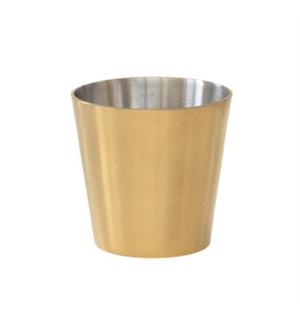 Craster Snacksbeger i RF/messing M Ø:85 330ml - Eksklusivt beger med PVD coating 