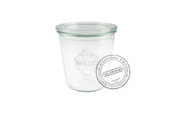 Glasskrukke WECK Ø:80mm, 29cl Leveres uten lokk