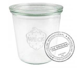 Glasskrukke WECK Ø:80mm, 29cl Leveres uten lokk 