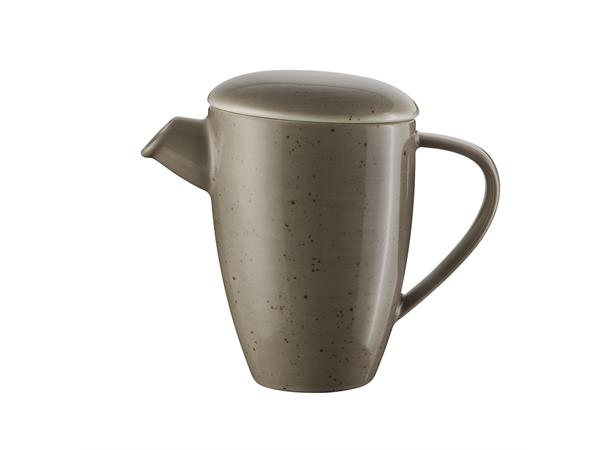 POTTERY kaffekanne m/lokk 0,3ltr Dekor: Unique Light Grey