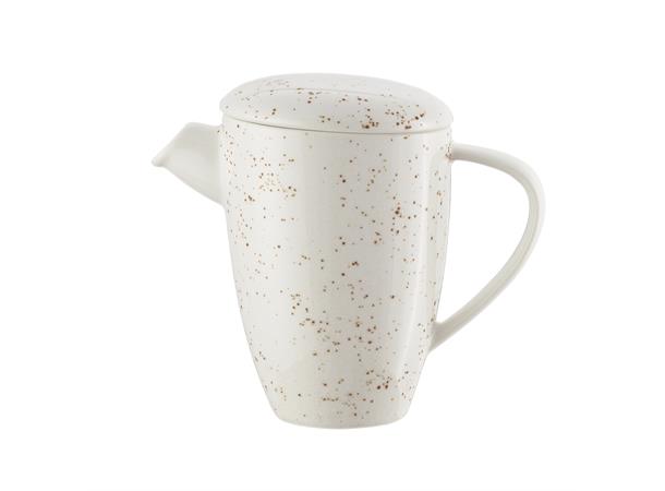 POTTERY kaffekanne m/lokk 0,3ltr Dekor: Unique White