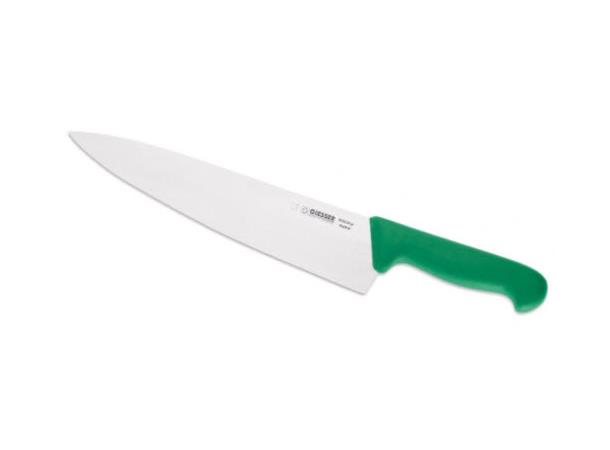 Kokkekniv Giesser L:260mm, Grønn Total lengde 400mm