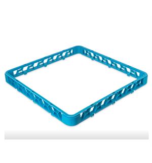 Oppvaskkurv OptiClean, forhøyningsramme Blå - Bygger 4cm 