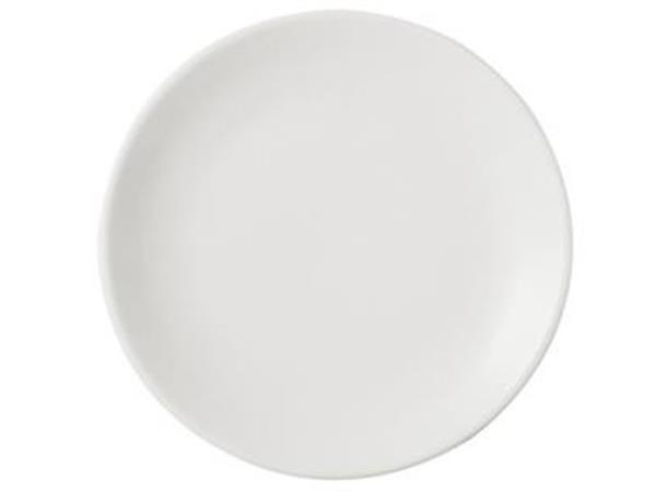PRIMERO COUPE tallerken, Ø 240mm Høybrent feltspatporselen,H:33mm, 636 g