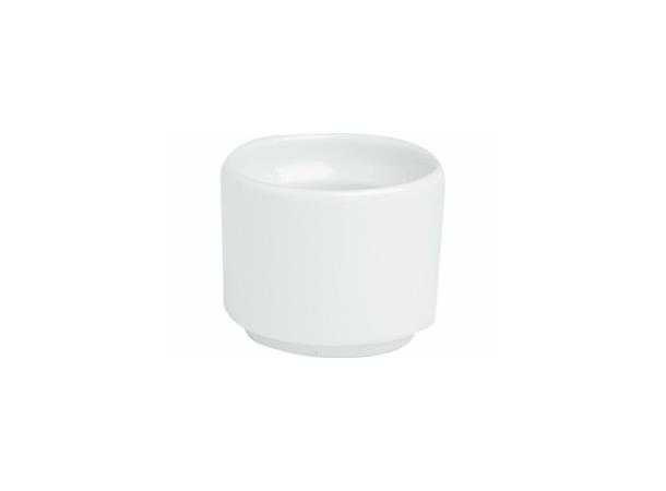 PRIMERO eggeglass i porselen H:40mm Ø:50mm