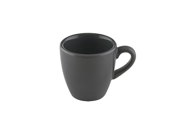 SANDSTONE kopp høy 9cl, Sort Volum 0,09 liter