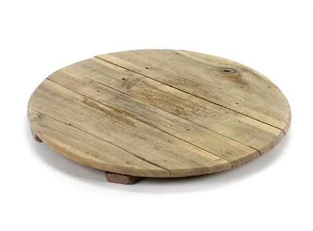 **Presentasjonsfat tre Ø:450mm/H:40mm I heltre