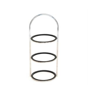 CRASTER TILT stativ 3etg RUSTFRITT STÅL Ø:242/218mm H:553mm 