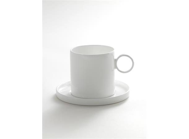 GEOMETRY kaffekopp/skål S Ø:70/H:70mm Fine Bone China - Ann Van Hoyen