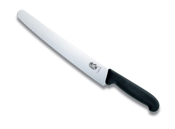 VICTORINOX konditorkniv L:260mm Brødkniv med bølgeskjær - Fibroxsgrep