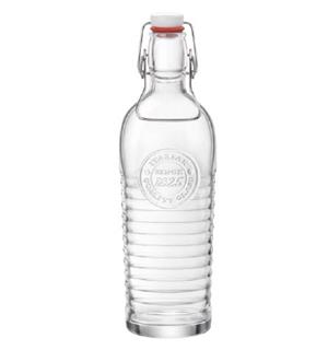 OFFICINA 1825 Vannflaske Glass 1,2ltr. Ø:94mm H:290mm 1,2ltr.  - Med patentkork 