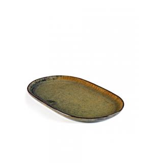 SURFACE oval tallerken 150x250mm, v.grå Designet av Sergio Herman 