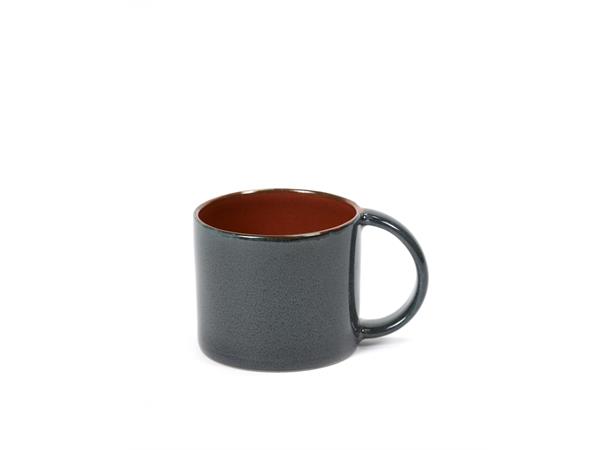 TERRES espressokopp 8,5cl/Ø:60mm, tofarg Rust/Blå (Y/I) - Anita Le Grelle