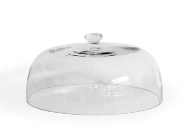 RUSTIC glassklokke Ø:140mm H:106mm I herdet glass - Til stettefat S