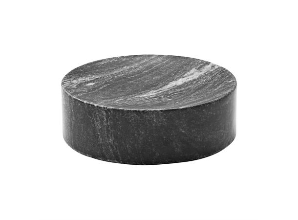 PLAYGROUND platå i marmor Ø:130mm Sort Ø:130mm H:43mm