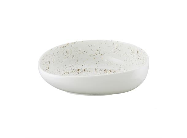 POTTERY bolle asymmetrisk Ø:240mm Dekor: Unique White