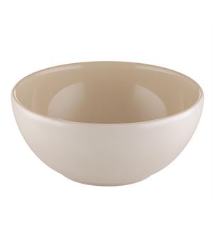 SANDSTONE bolle rund Ø:200mm, Beige Volum 1,24 liter 