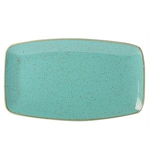 SEASONS burgertallerken Turkis L:310mm B:180mm H:23mm 