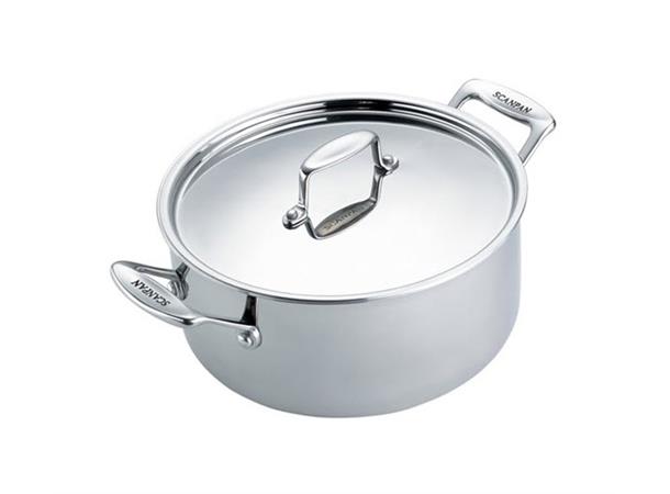 Scanpan Fusion 5 kjele 200mm/3,7ltr Rustfritt stål - Med lokk