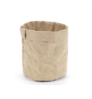 Brødpose i papir S Ø:110mm/H120mm Brun papirpose - Gjenbrukbar 