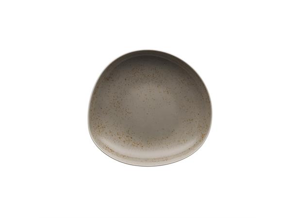 POTTERY dyp tallerken coupe asym Ø:160mm Dekor: Unique Light Grey