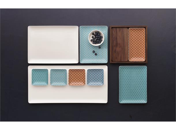 PURITY firkantet fat L:180x90mm L:178mm B:89mm H:20mm