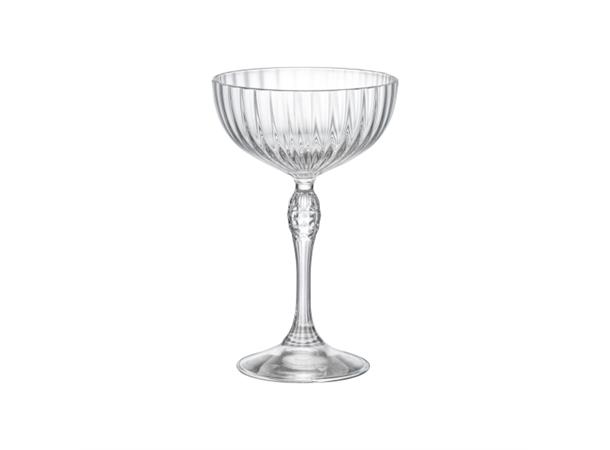 AMERICA'20s cocktailglass coupe 22cl Ø:98mm H:160mm