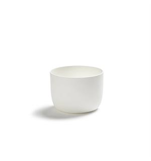 BASE bolle X-høy Ø:120mm H:90mm 85cl Med matt ytterglasur 