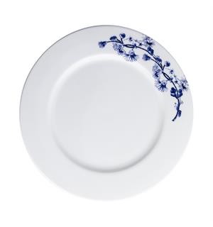 BLUE BOTANICA tallerken flat Ø:27cm Fine Bone China for hotell og restaurant 