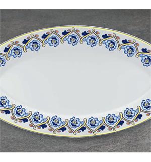 BONN ovaltallerken coupe 320x230mm Dekor: Secilian nostalgia 