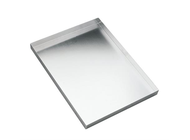 Bakebrett i aluminium GN1/1 530x325x20 GN1/1 - Med rett 20mm oppkant