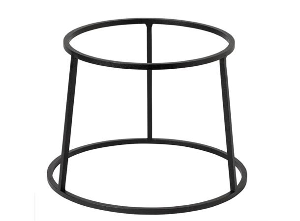 Buffetstativ rund høy Ø:24/H:16cm, sort