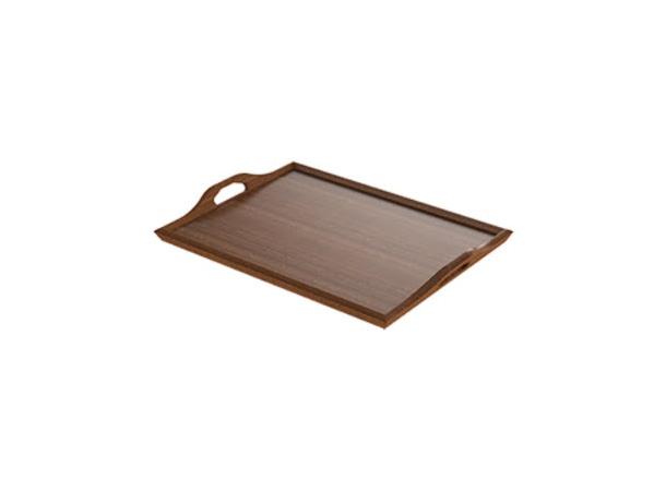 CRASTER serveringsbrett, mahogny L:610mm B:444mm H:57mm - Stablebar