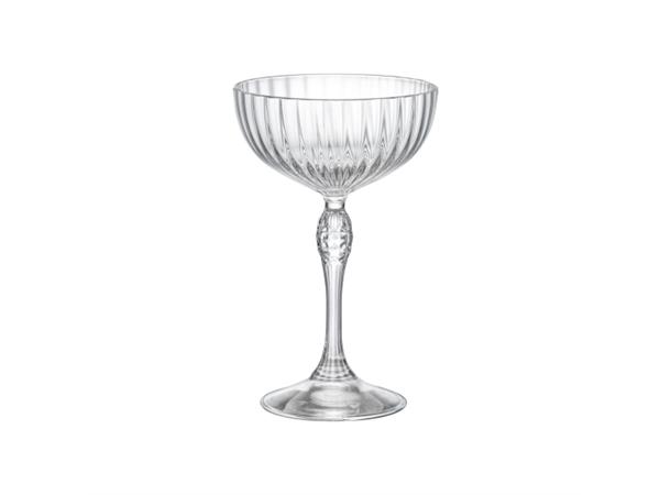 Cocktailglass coupe 22cl AMERICA'20s Ø:98mm H:160mm