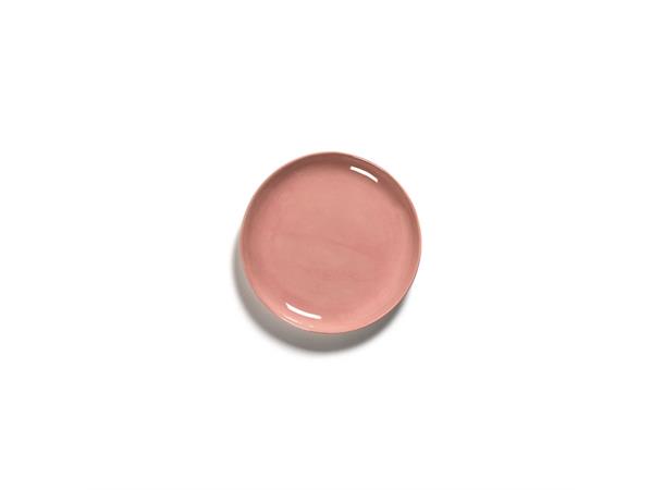 FEAST tallerken S lav Ø:190/H:2mm Dekor: Delicious Pink