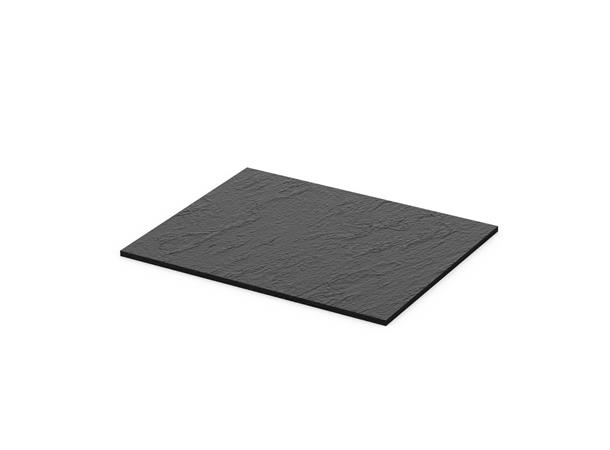 FLOW Skifer topplate 29x24cm Passer FLOW GN1/2 kasser