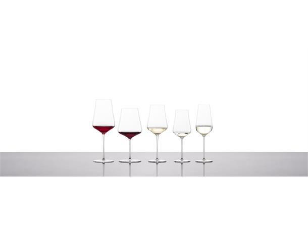 FUSION Bordeaux vinglass "130" 72,9cl Maskinblåst klokke og munnblåst stett