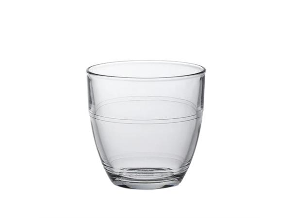 GIGOGNE vannglass stablebar 16cl Ø:71mm H:69mm 16cl - Herdet glass