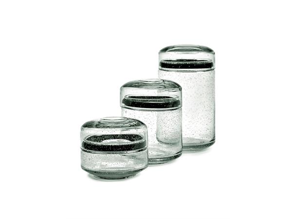 Glasskrukke m/lokk PURE 150cl Ø:12cm/H:22cm