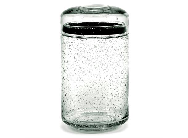 Glasskrukke m/lokk PURE 150cl Ø:12cm/H:22cm