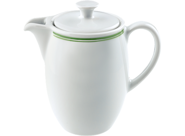 Kaffekanne m/lokk 30cl, MOMENTS ACCENT GREEN