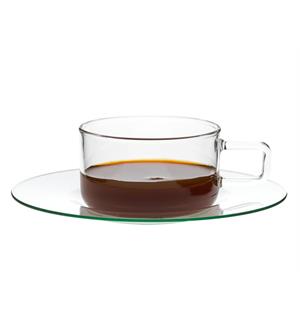 Kaffekopp i glass "Linea" 