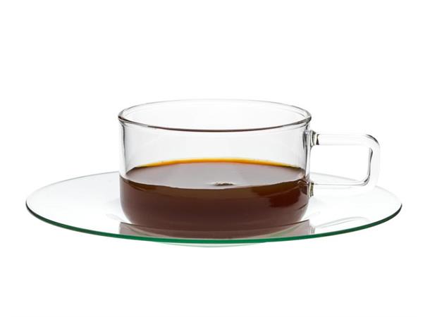 Kaffekopp i glass "Linea"